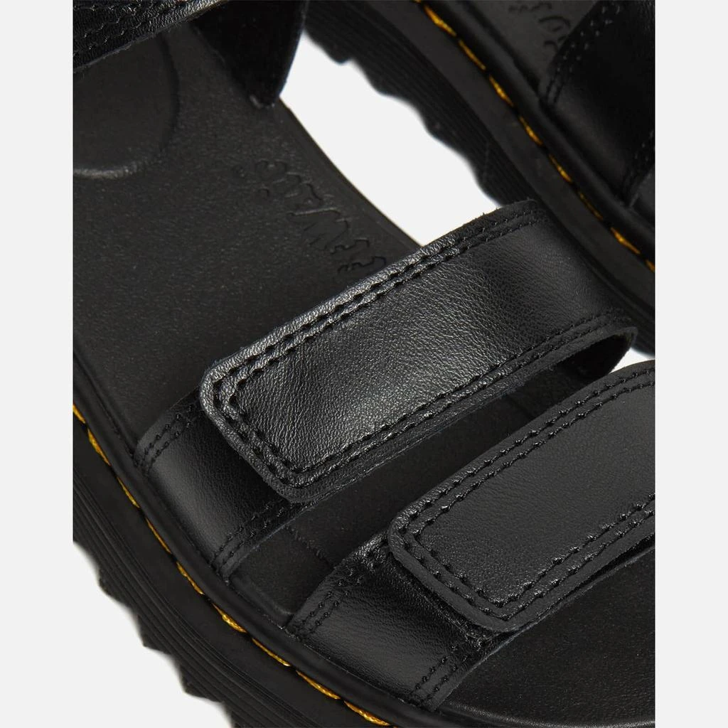 商品Dr. Martens|Dr. Martens Kids' Klaire Sandal - Black,价格¥294,第4张图片详细描述