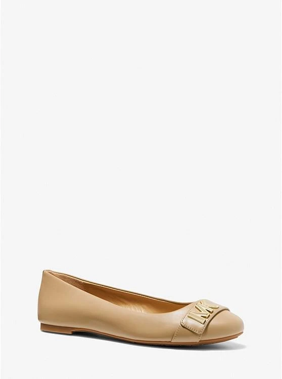 商品Michael Kors|Jilly Leather Ballet Flat,价格¥579,第1张图片