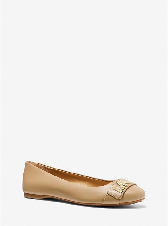 商品Michael Kors|Jilly Leather Ballet Flat,价格¥543,第1张图片