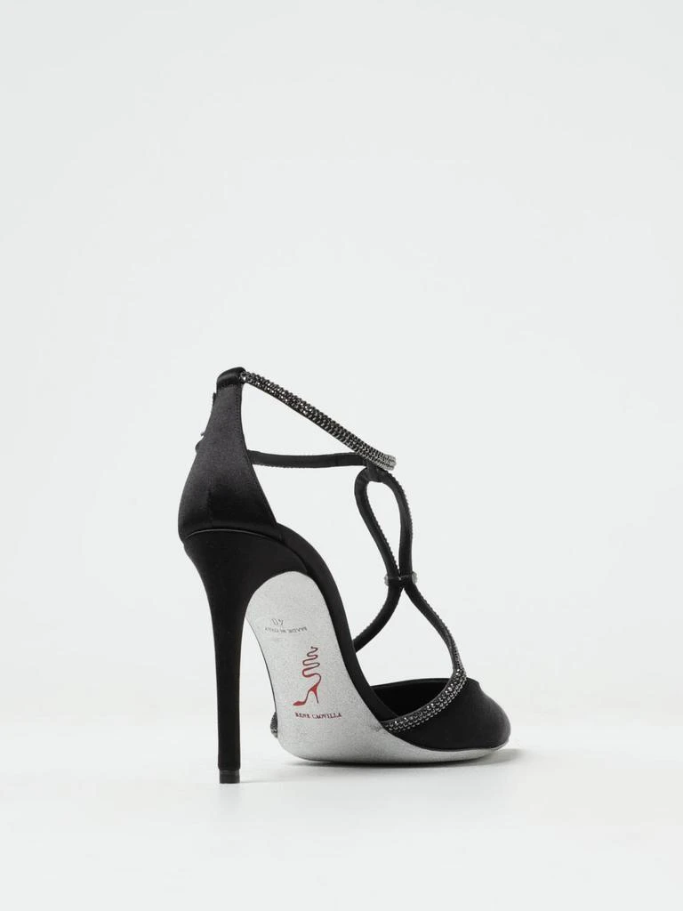 商品Rene Caovilla|René Caovilla Clippy Pumps in satin with rhinestones,价格¥6426,第3张图片详细描述