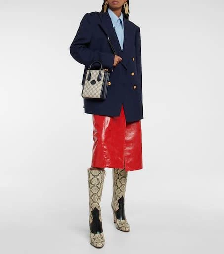 商品Gucci|GG Supreme Mini canvas tote,价格¥11633,第5张图片详细描述