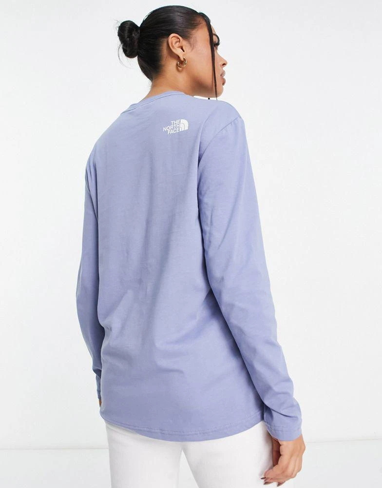商品The North Face|The North Face Zumu long sleeve t-shirt in blue,价格¥272,第2张图片详细描述