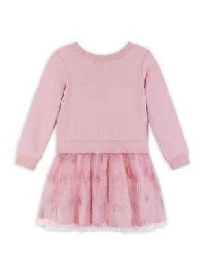 商品Andy & Evan|Little Girl's & Girl's Twist Front Sweatshirt Dress,价格¥161,第2张图片详细描述