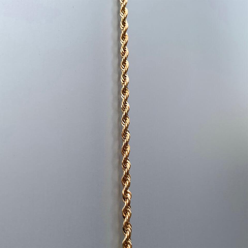 Crystal Haze Women's Rope Chain - 50cm - Gold商品第2张图片规格展示