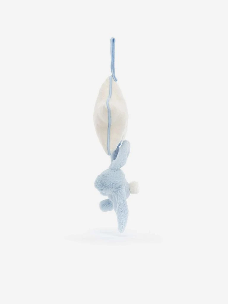 商品Jellycat|Jellycat Bashful Bunny Musical Pull in Blue (30 CM),价格¥360,第3张图片详细描述