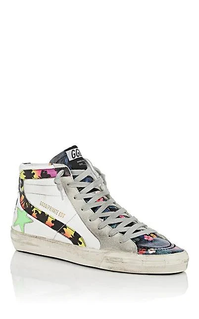 商品Golden Goose|Women's Slide Leather Sneakers,价格¥3404,第2张图片详细描述