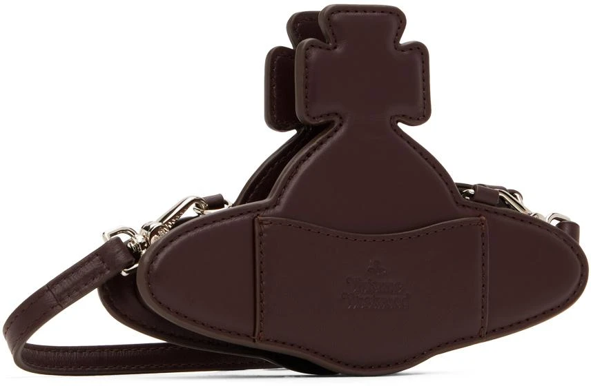 商品Vivienne Westwood|Brown Nano Orb Crossbody Bag,价格¥1348,第3张图片详细描述