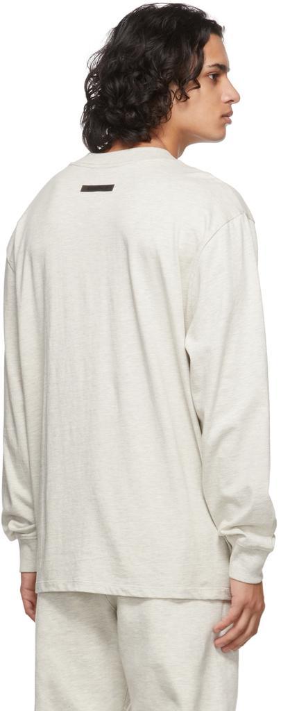 商品Essentials|灰白色logo长袖 T 恤,价格¥387,第5张图片详细描述