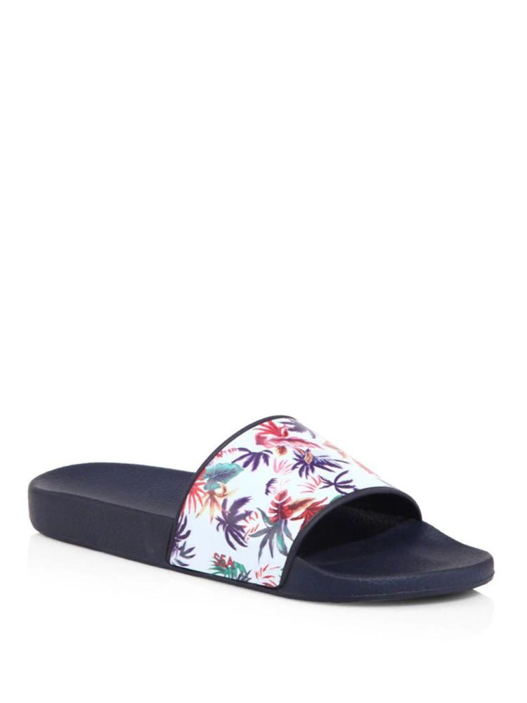 商品Saks Fifth Avenue|COLLECTION Floral-Print Slides,价格¥672,第1张图片