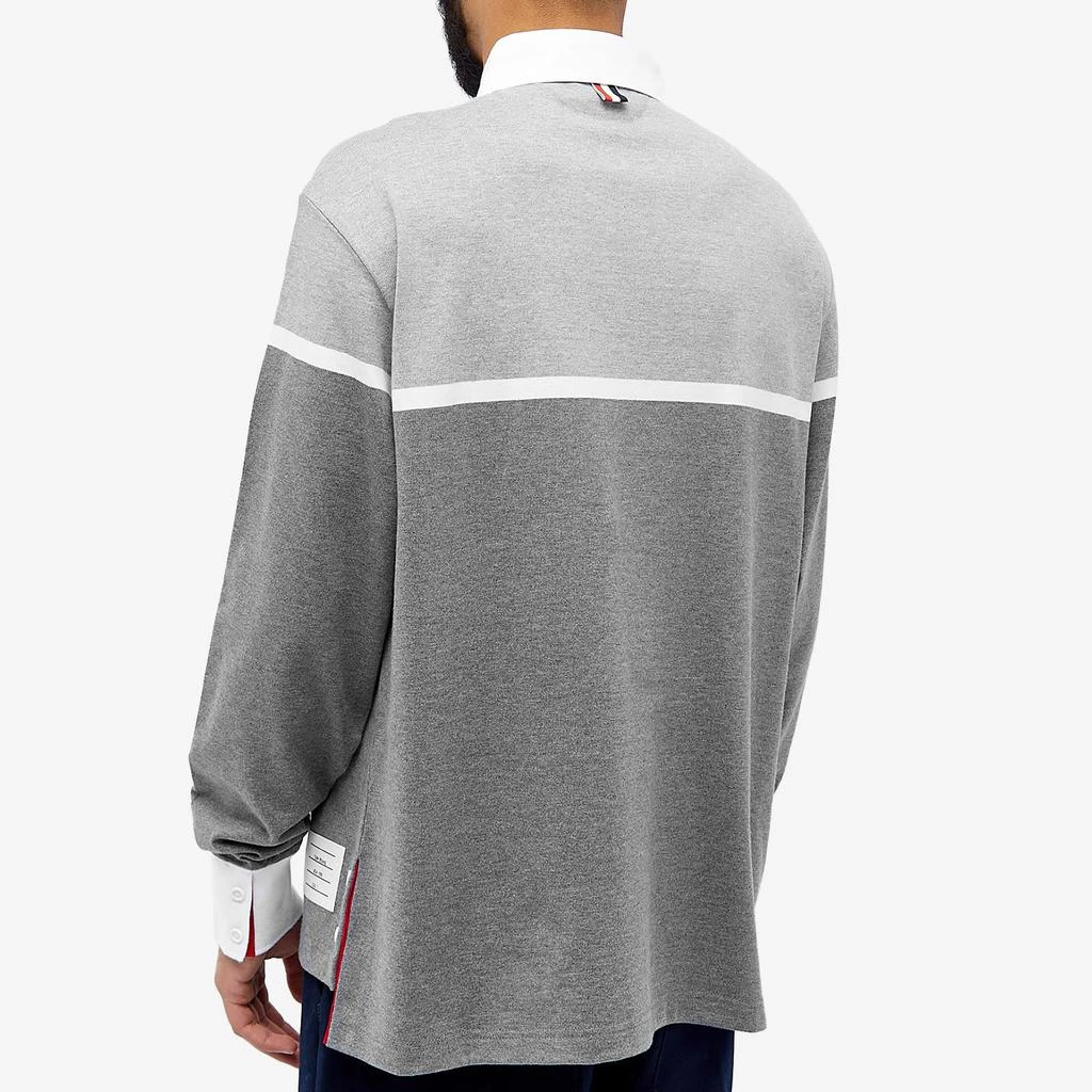 商品Thom Browne|Thom Browne 4 Bar Stripe Rugby Shirt,价格¥5069,第3张图片详细描述
