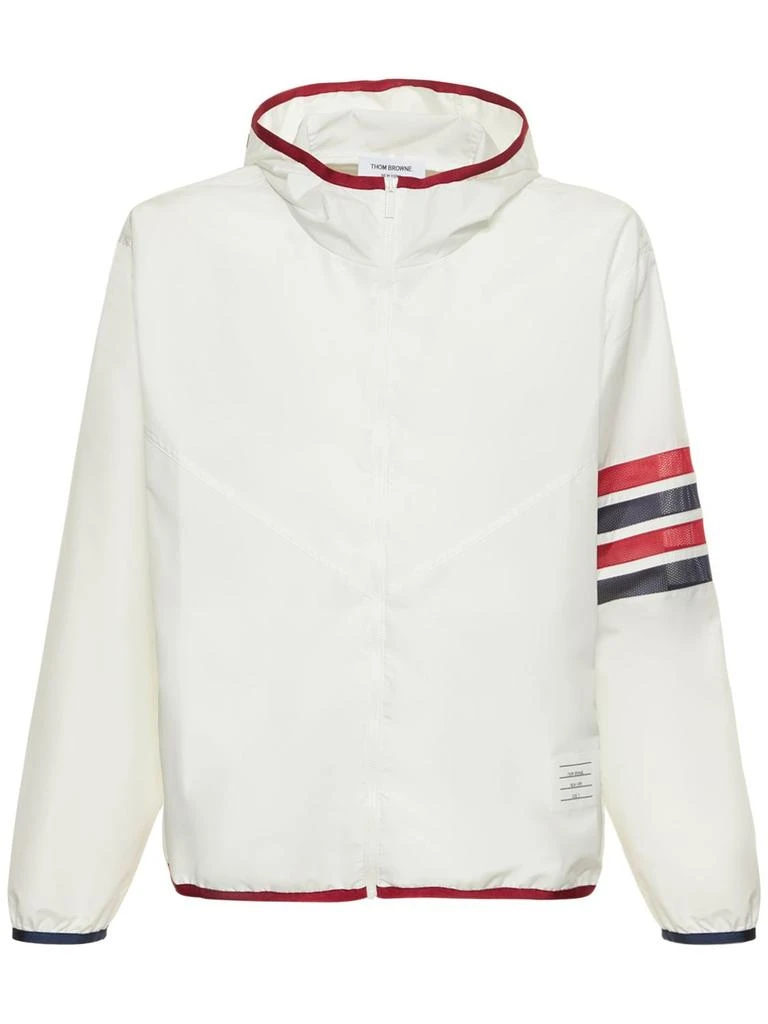 商品Thom Browne|Zipped Casual Jacket W/ Hood,价格¥4744,第1张图片