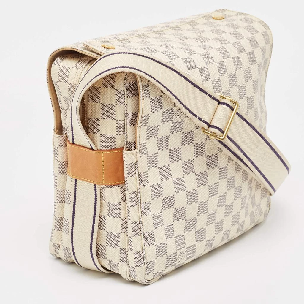 商品[二手商品] Louis Vuitton|Louis Vuitton Damier Azur Canvas Naviglio Crossbody Bag,价格¥5871,第3张图片详细描述