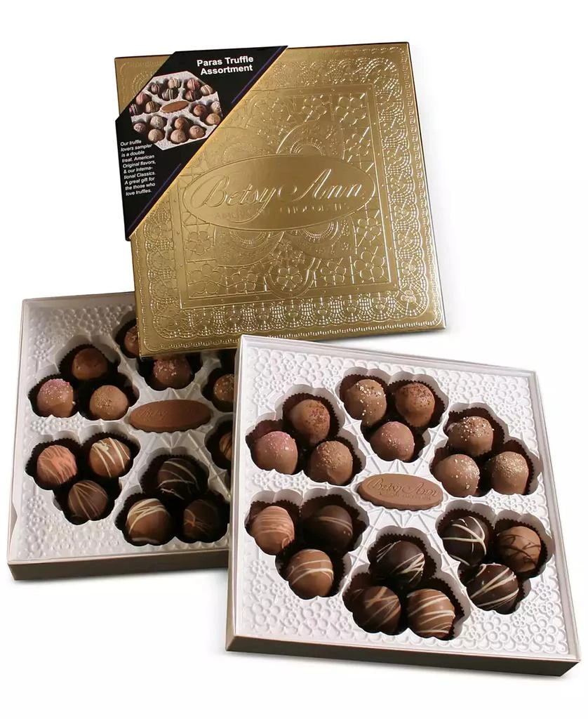 商品Betsy Ann Chocolates|Betsy Ann 36-piece Chocolate Truffle Assorted Gift Box,价格¥487,第1张图片