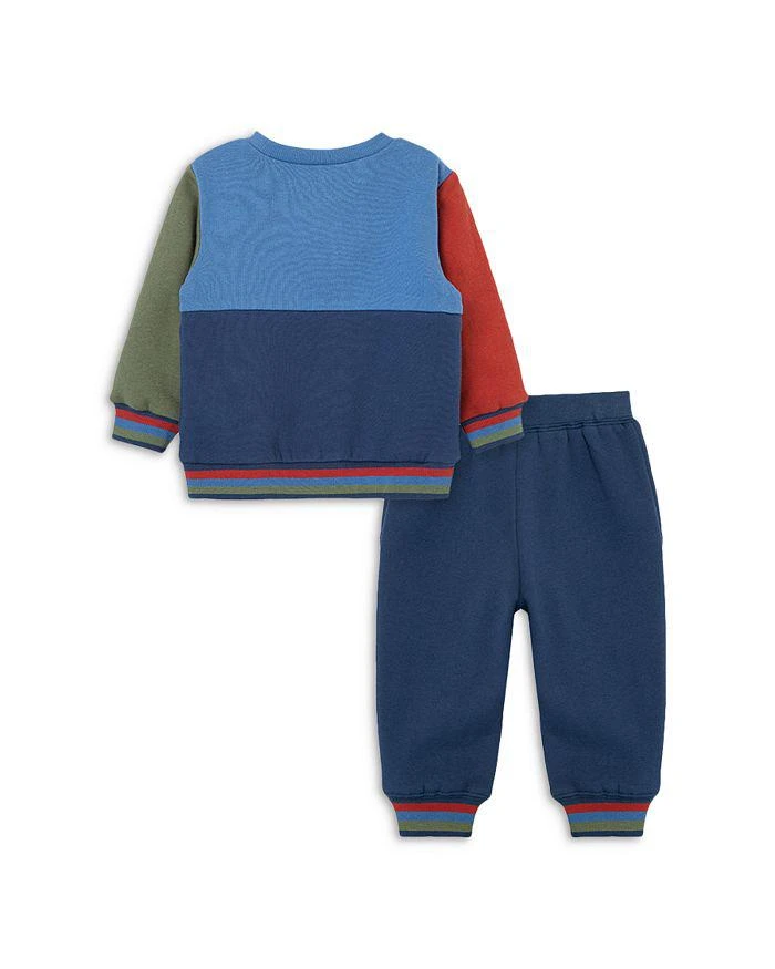 商品Little Me|Boys' Color Blocked Sweatshirt & Pants Set - Baby,价格¥285,第2张图片详细描述