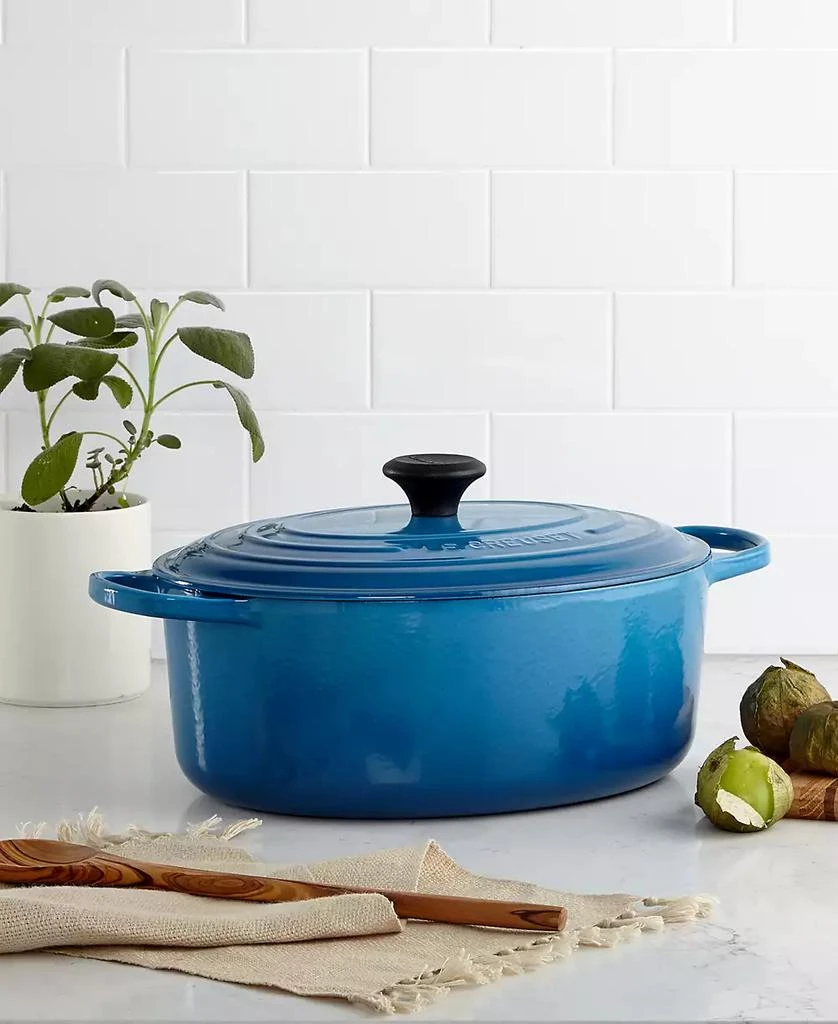 商品Le Creuset|Signature Enameled Cast Iron 6.75 Qt. Oval French Oven,价格¥3342,第1张图片