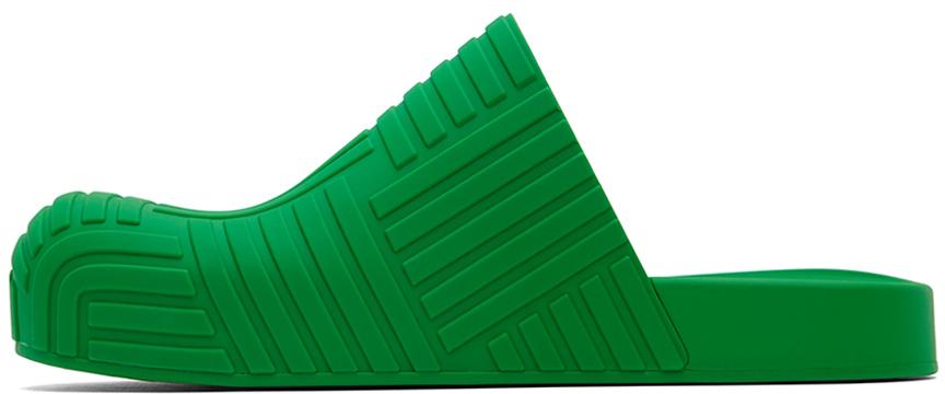 Green Slider Sandal商品第3张图片规格展示