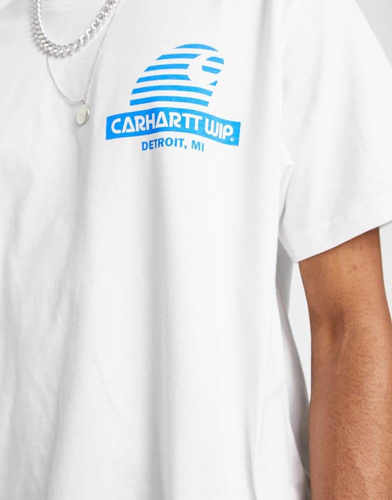 Carhartt WIP mechanic t-shirt in white商品第4张图片规格展示