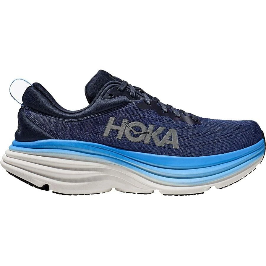 商品Hoka One One|Bondi 8 Wide Running Shoe - Men's,价格¥1103,第1张图片