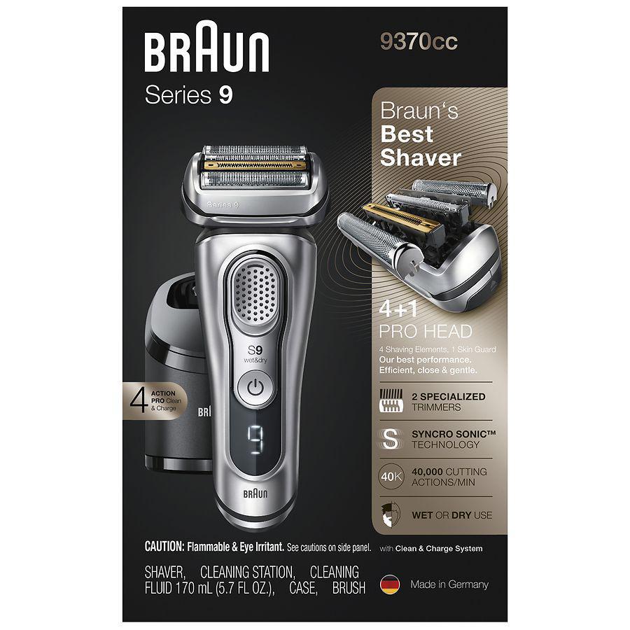 商品Braun|博朗9系 9370cc电动剃须刀,价格¥2232,第4张图片详细描述