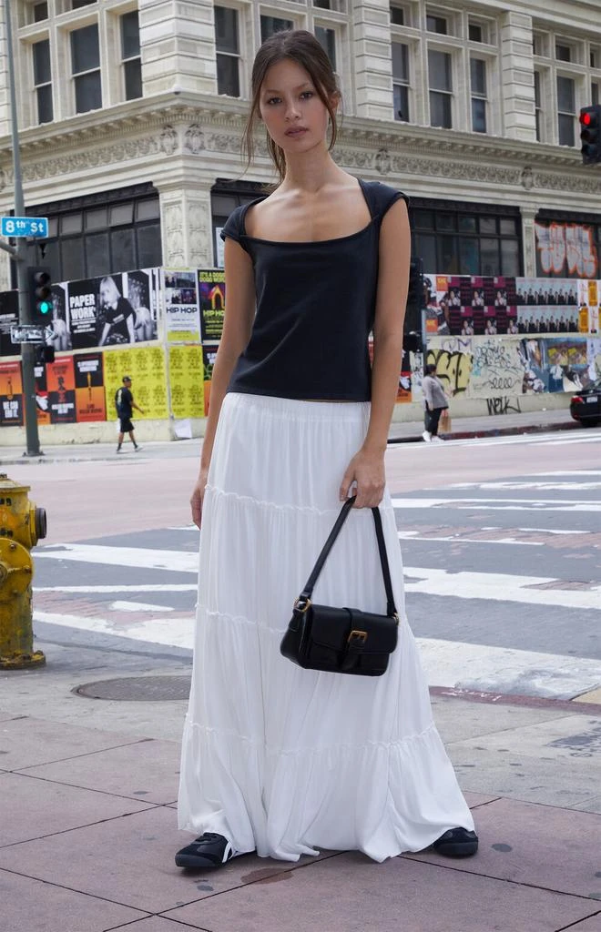 商品John Galt|Black Ella Top,价格¥165,第4张图片详细描述