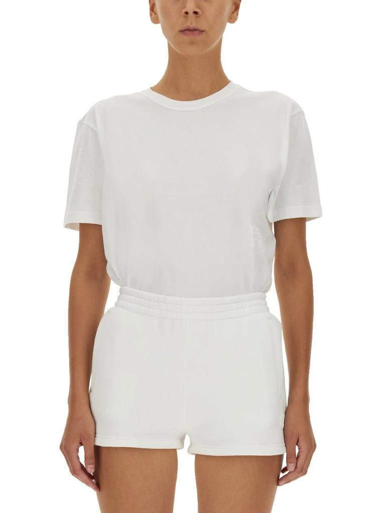 商品Alexander Wang|T By Alexander Wang Crewneck Short-Sleeved T-Shirt,价格¥1273,第3张图片详细描述