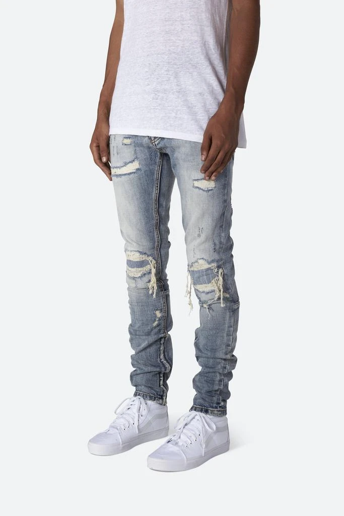 商品MNML|M1 Repaired Denim - Blue牛仔裤,价格¥259,第5张图片详细描述