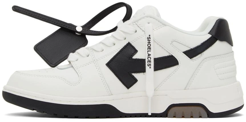Off-White White & Black Out Of Office Sneakers 3