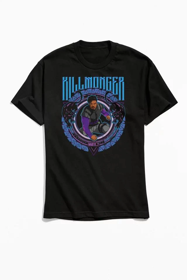 商品Urban Outfitters|Marvel What If Killmonger Tee,价格¥273,第1张图片