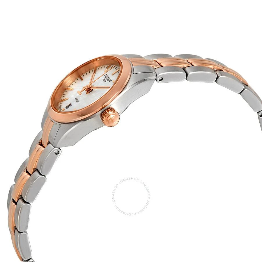 商品Tissot|T-Classic Mother of Pearl Dial Two-tone Ladies Watch T1010102211101,价格¥1879,第2张图片详细描述