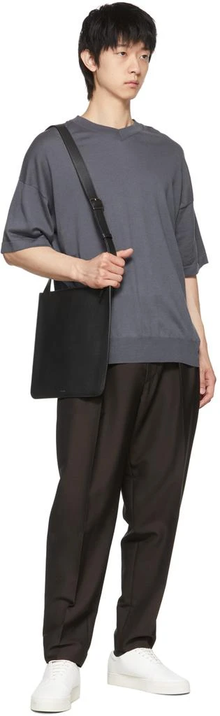 商品The Row|Black Leather Dylan Bag,价格¥8949,第5张图片详细描述