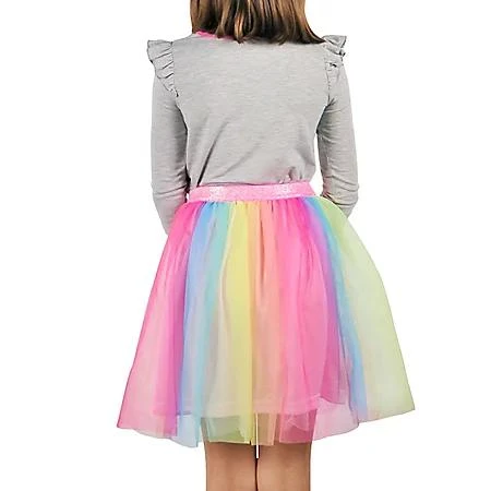 商品Pink & Violet|Pink & Violet  Girls' Top and Tutu Skirt Set,价格¥125,第2张图片详细描述