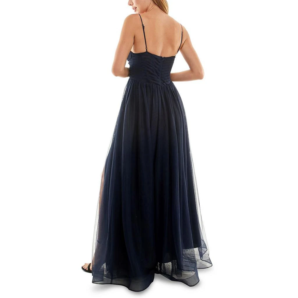 商品Speechless|Juniors Womens Tulle Long Evening Dress,价格¥175,第2张图片详细描述