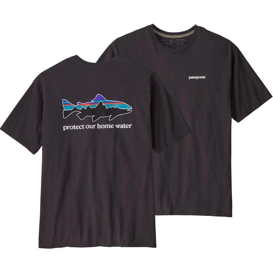 商品Patagonia|Home Water Trout Organic T-Shirt - Men's,价格¥383,第2张图片详细描述