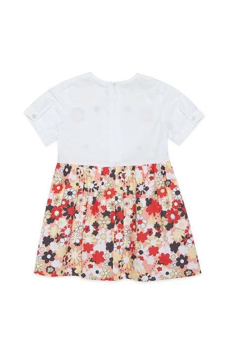 商品Marni|Marni Kids Floral-Printed Short-Sleeved Ruffled Dress,价格¥887,第2张图片详细描述