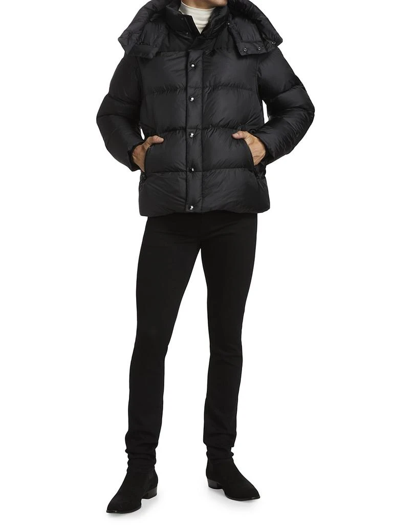 商品Burberry|Detachable Sleeve Hooded Puffer Jacket,价格¥12277,第2张图片详细描述