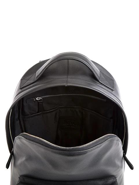 商品ROYCE New York|Pebbled Leather Laptop Backpack,价格¥3293,第5张图片详细描述