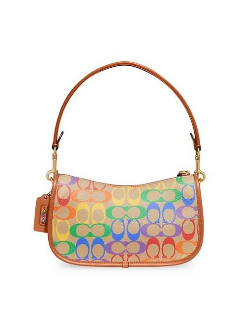 Swinger Pride Coated Canvas Shoulder Bag 商品