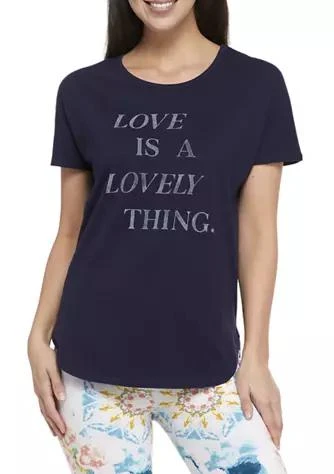 商品Wonderly|Studio Petite Love Is Lovely Graphic T Shirt,价格¥60,第1张图片