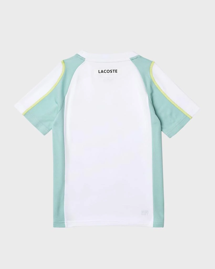 商品Lacoste|Boy's Color Block Embroidered T-Shirt, Size 4-8,价格¥311,第2张图片详细描述