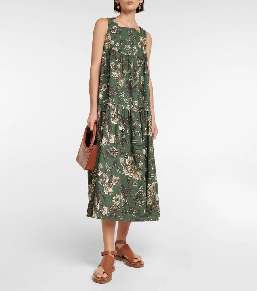 商品Max Mara|Cicala floral cotton midi dress,价格¥2841,第2张图片详细描述