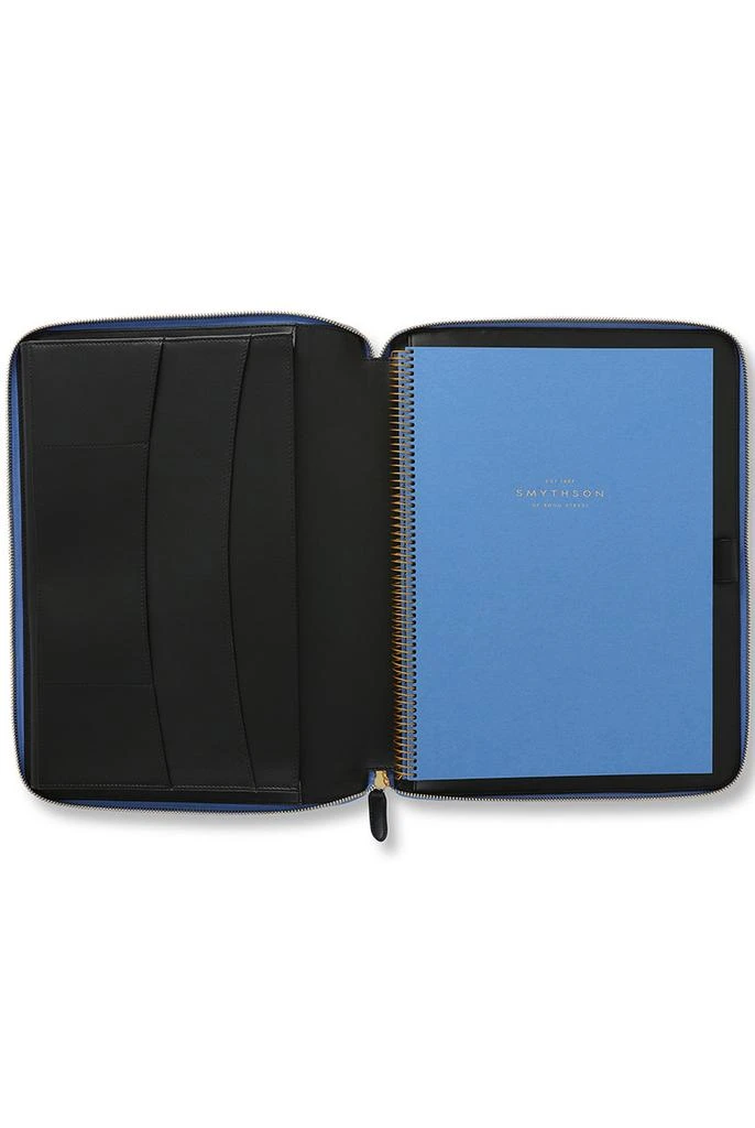 商品SMYTHSON|A4 writing folder with zip in panama,价格¥6619,第2张图片详细描述