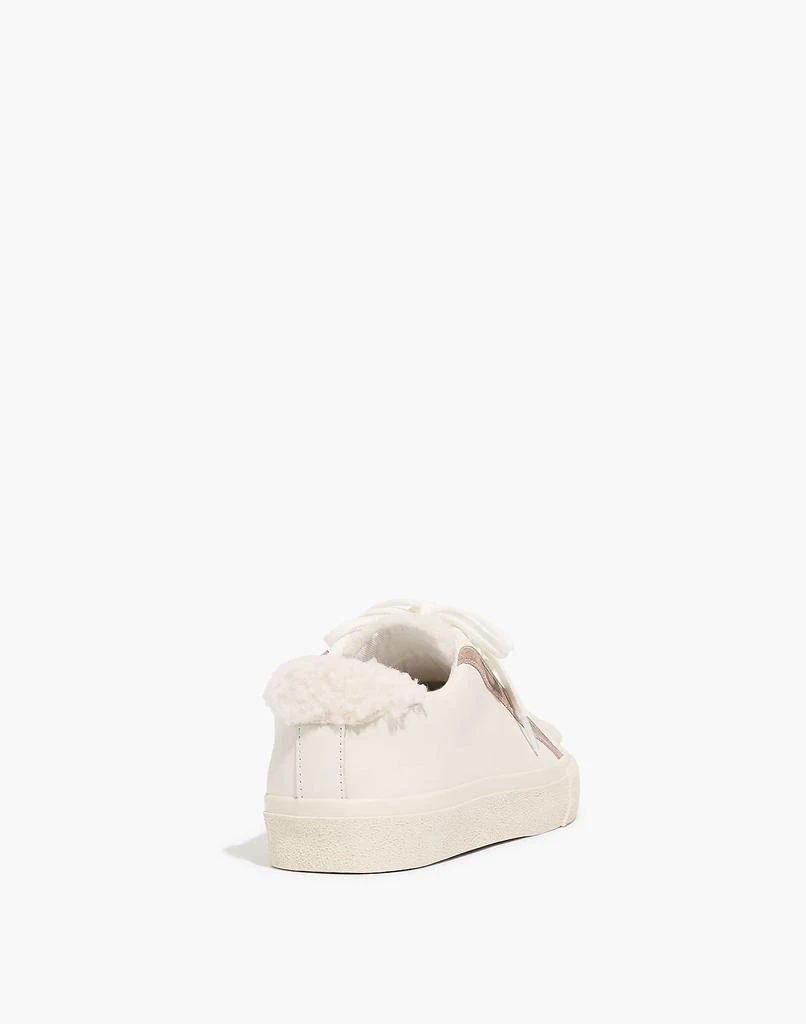 商品Madewell|Sidewalk Low-Top Sneakers in Leather: Sherpa Edition,价格¥396,第3张图片详细描述