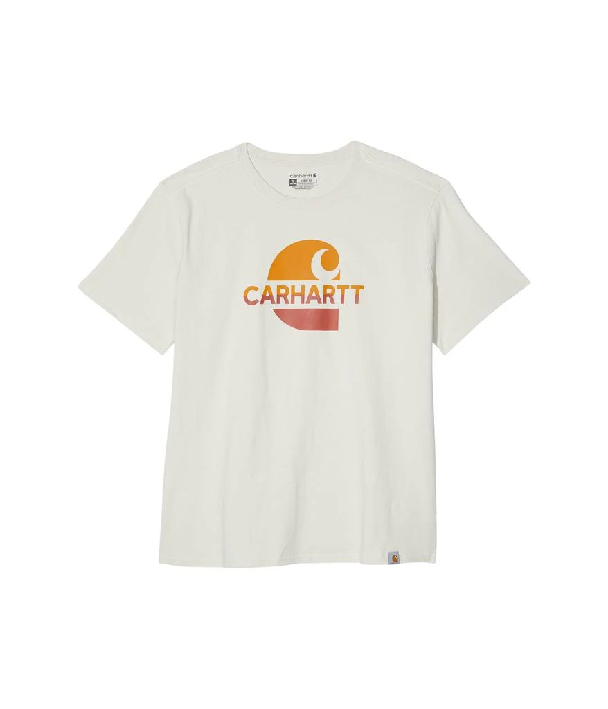 商品Carhartt|Plus Size Loose Fit Heavyweight Faded C Graphic Short Sleeve T-Shirt,价格¥99,第1张图片