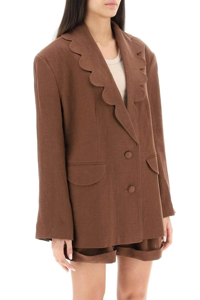 商品Sleeper|'DINASTY' LINEN BLAZER,价格¥1294,第3张图片详细描述