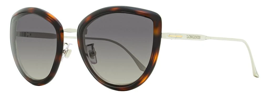 商品Longines|Longines Women's Butterfly Sunglasses LG0010H 52B Havana/Palladium 56mm,价格¥731,第1张图片