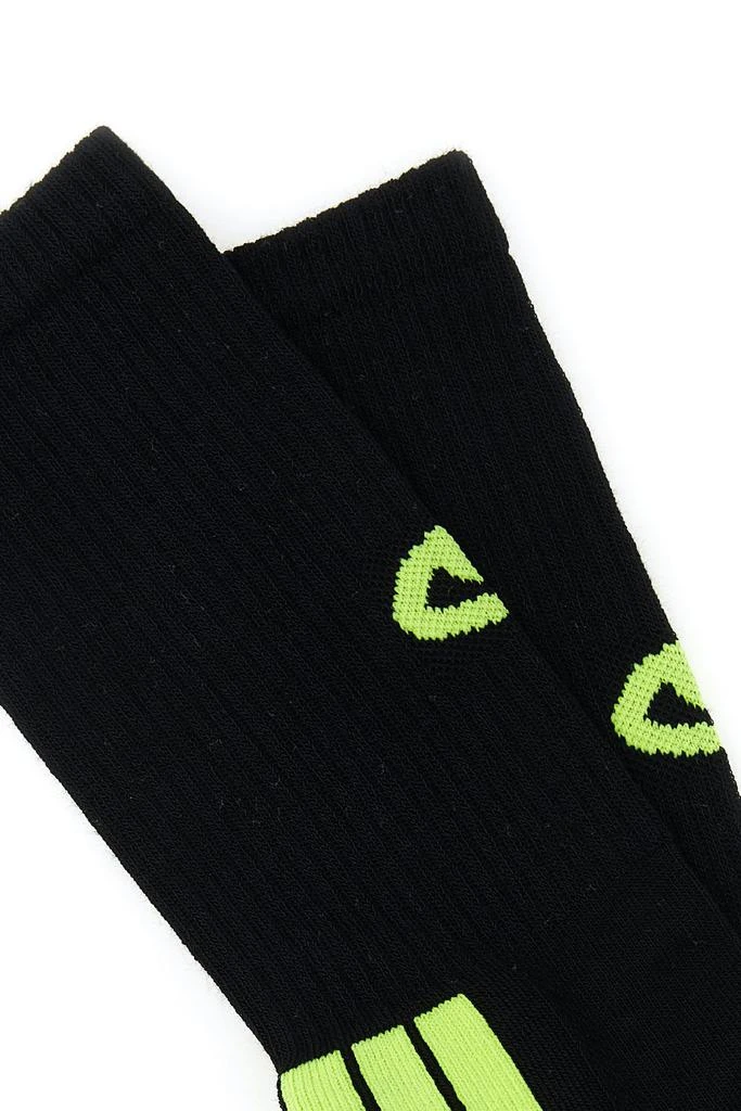 商品Aries|Black stretch polyester blend socks,价格¥225,第2张图片详细描述