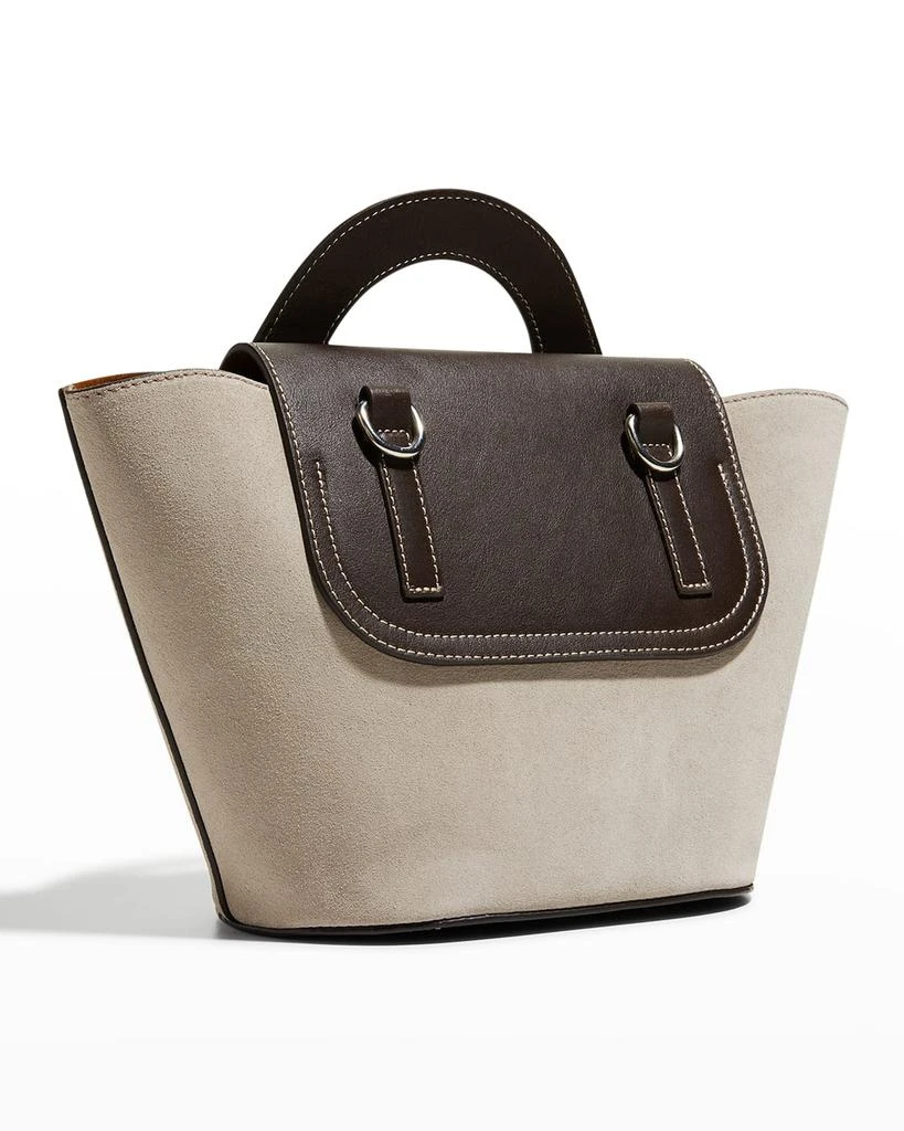商品Hereu|Alqueria Cutout Suede Top-Handle Bag,价格¥2083,第3张图片详细描述