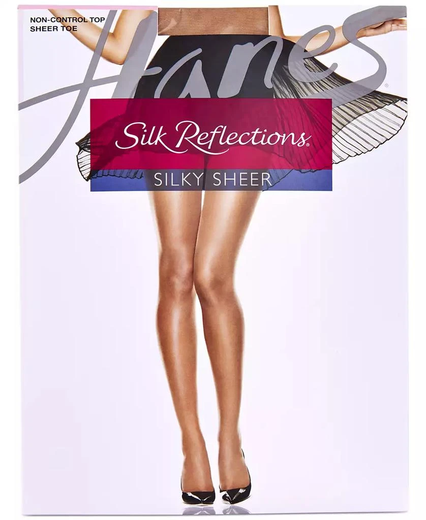 商品ALLSTAR PRODUCTS GROUP|Hanes Silk Reflections Sheer Toe Pantyhose,价格¥83,第2张图片详细描述