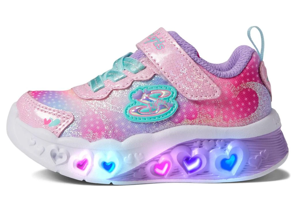 商品SKECHERS|Sport Lighted - Flutter Heart Lights - Simply Love 302315N (Toddler),价格¥270,第4张图片详细描述