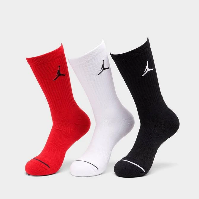 商品Jordan|Jordan Jumpman 3-Pack Crew Socks,价格¥113,第1张图片